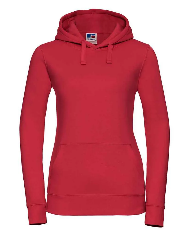 Russell Athletic Russell - "Authentic" Kapuzenpullover für Damen (Rot Rot