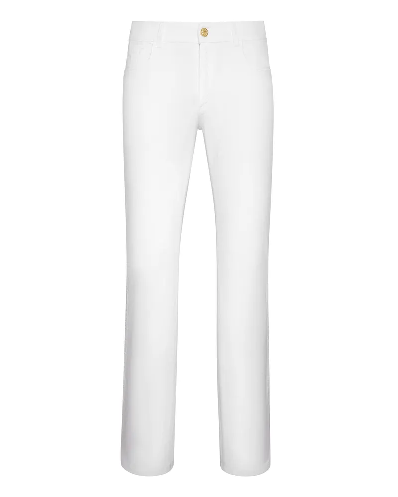 Billionaire Jeans Regular Fit Crest Weiß