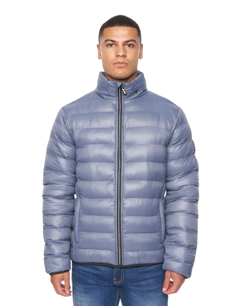 Duck and Cover Shemmy" Jacke Gesteppt für Herren (Jeansblau Blau