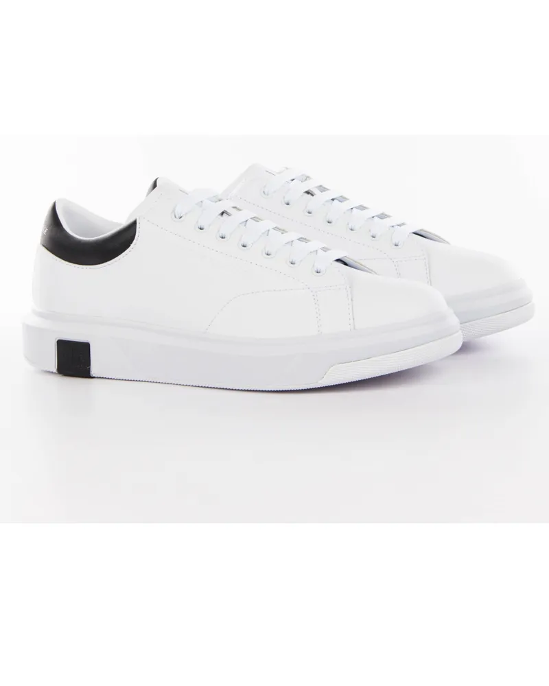 Armani Exchange Herren-Sneaker Eagle Weiß