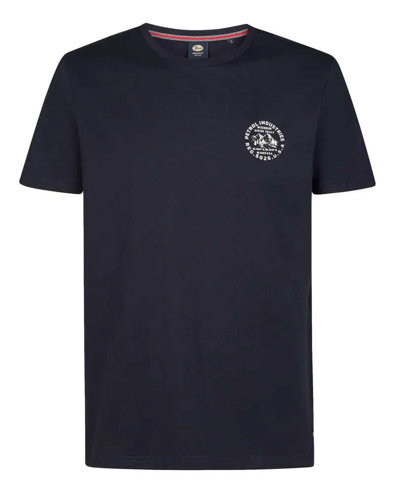 Petrol Industries T-Shirt Blau