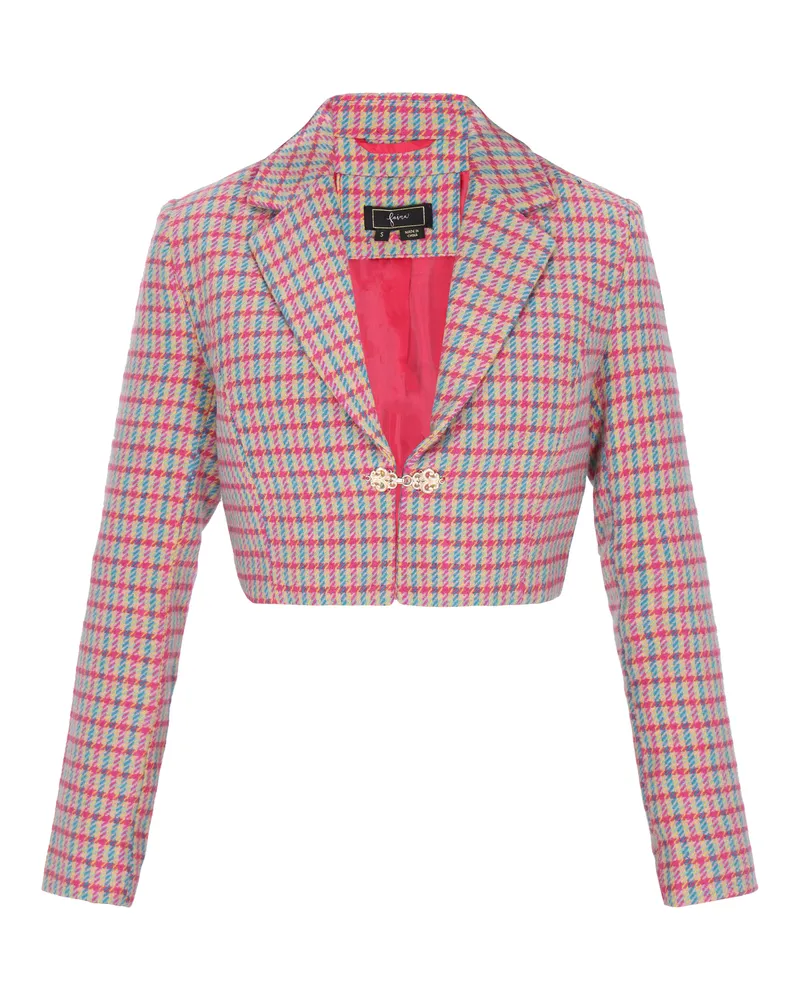 FAINA Jacke - Blau/Rosa Blau