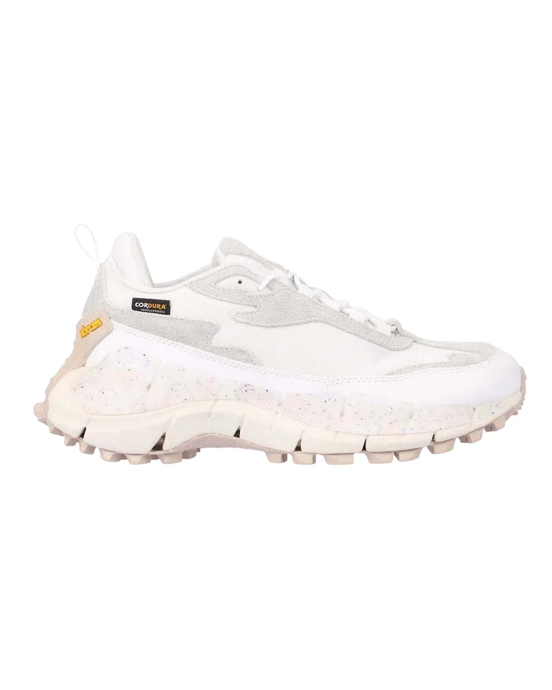 Reebok Kinetica 2.5 Edge" Sneaker für Herren, Wildleder, Klobiger Absatz (Weiß Weiß