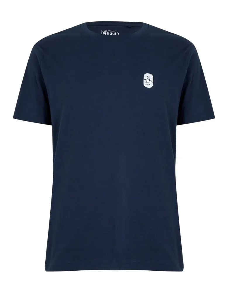 Original Penguin Basic" T-Shirt für Herren, Rundhalsausschnitt (warmes Blau Blau