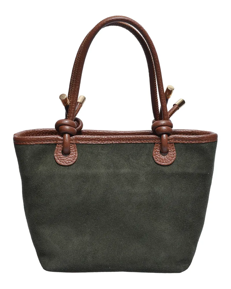 Luisa Vannini Grün Rindsledertasche Grün