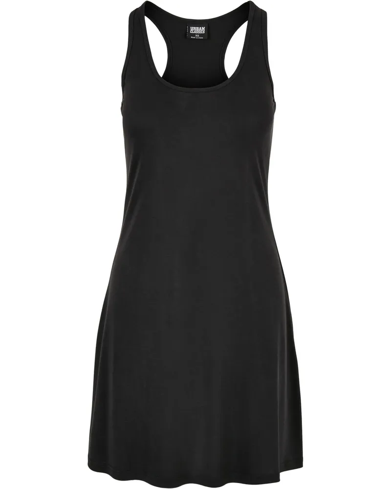 Urban Classics Kleid Racerback für Damen (Schwarz Schwarz