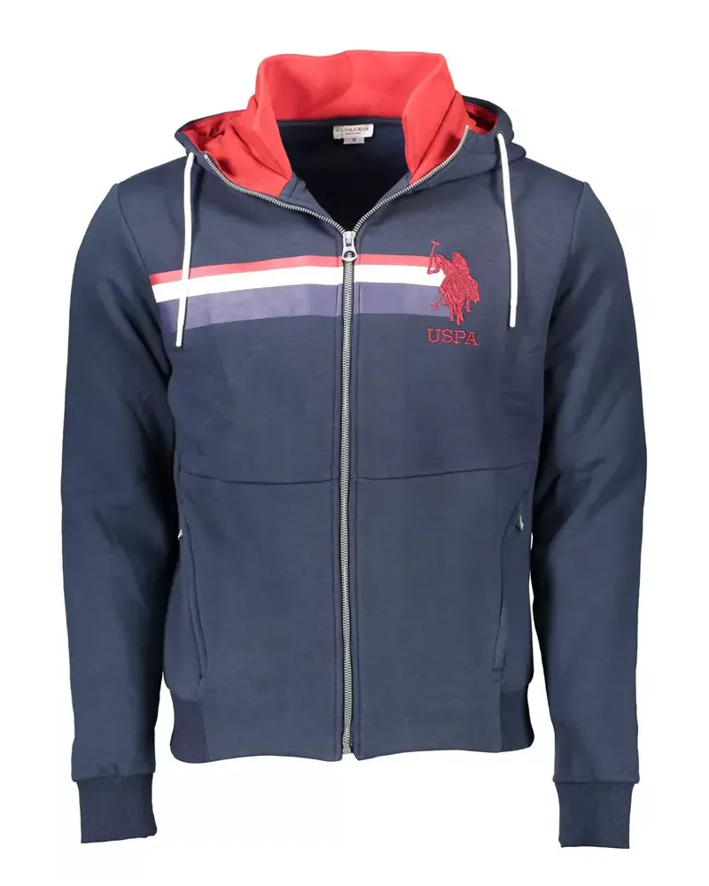 U.S. Polo Assn.  Zip-Hoodie Stil Us9365fbb - Dunkelblau Dunkelblau