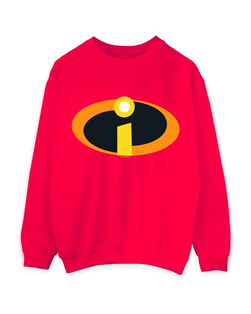 Disney The Incredibles Costume Logo" Sweatshirt für Herren (Rot Rot