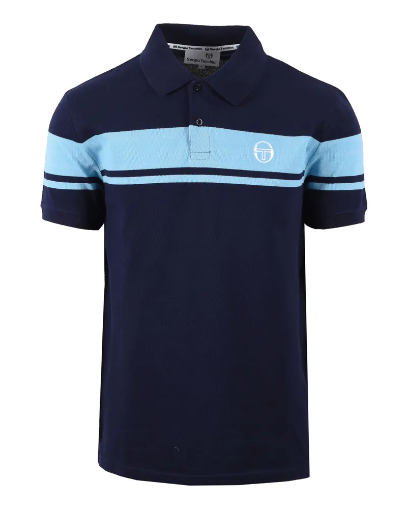 Sergio Tacchini YOUNG LINE POLO MARITIME BLUE/BALTIC SEA Marineblau