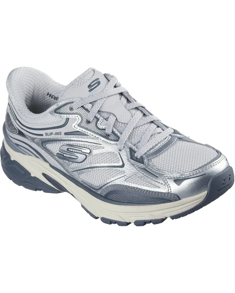 Skechers Stamina Sport Damen Silberne Sneaker Silber
