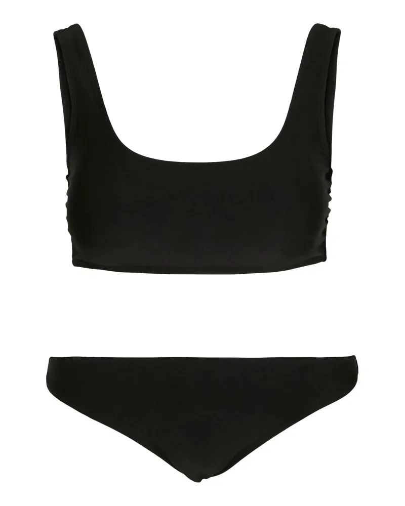 Urban Classics Trägerhemd Bikini Set für Damen (Schwarz Schwarz
