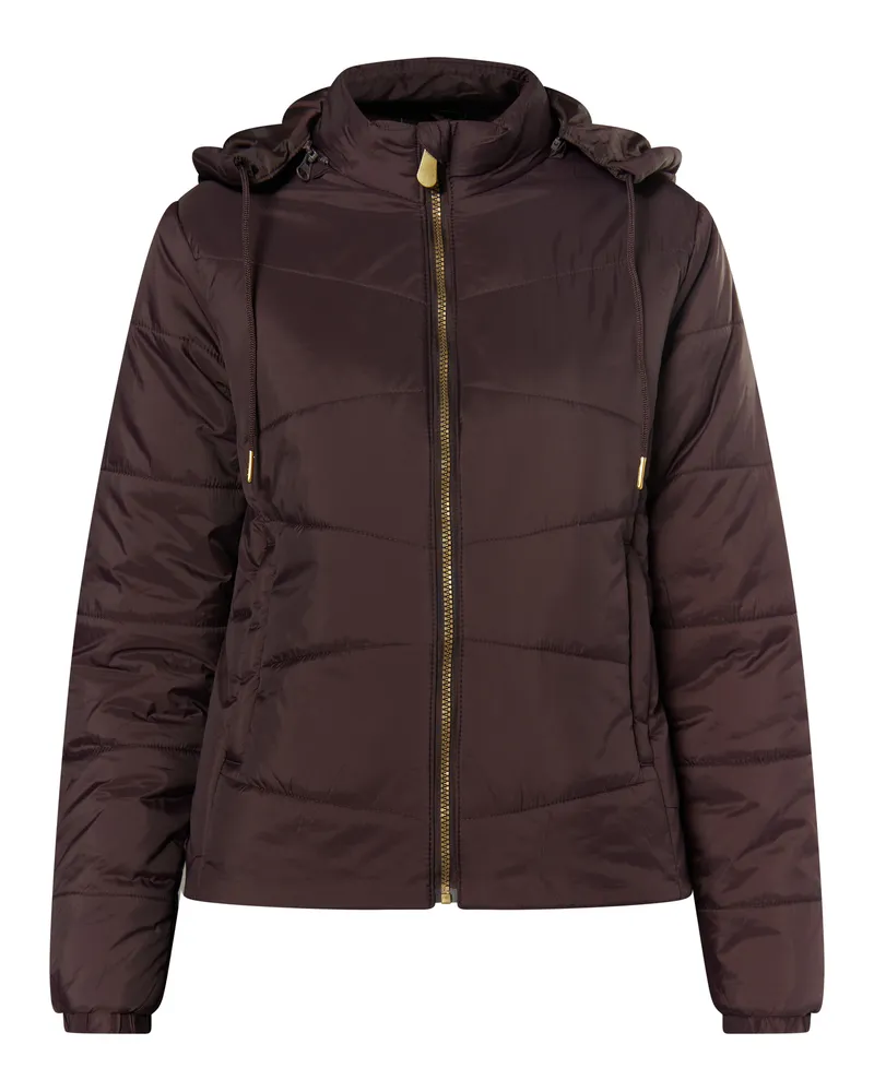 FAINA leichte Steppjacke Damen braun Braun