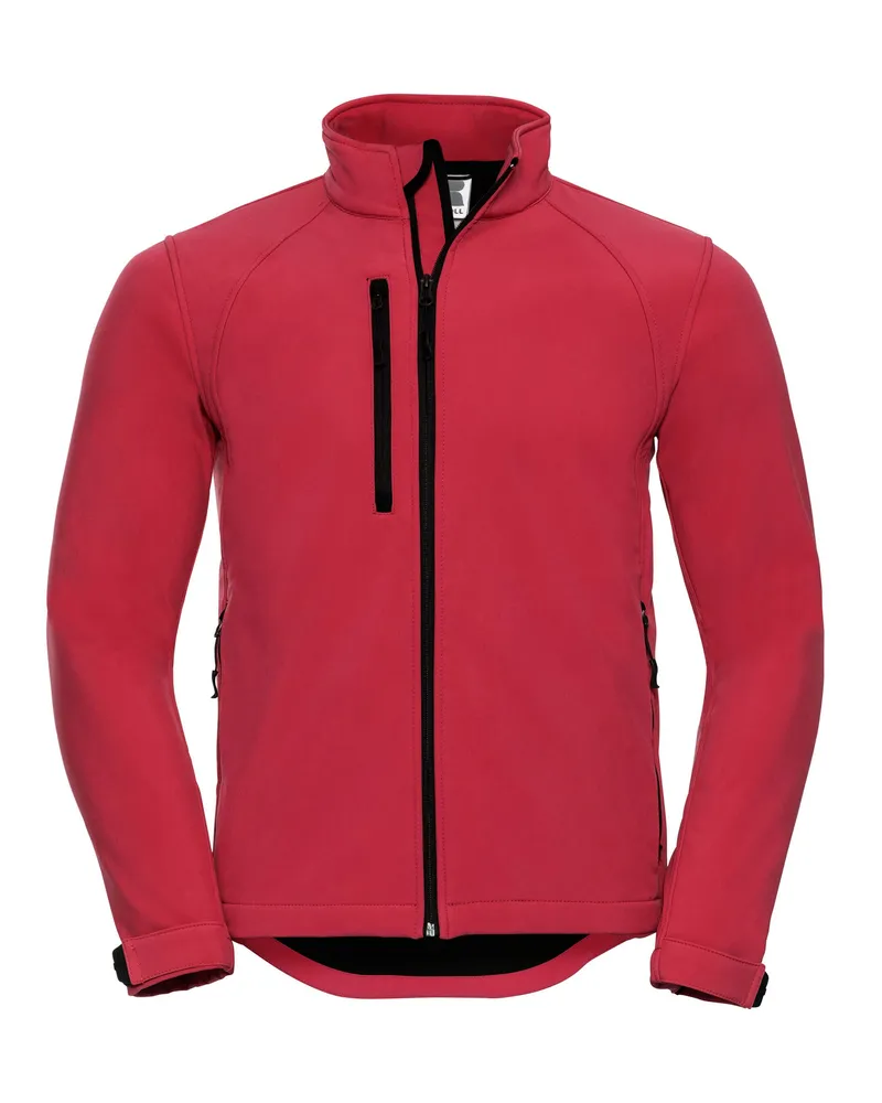 Russell Athletic Russell - Softshelljacke für Herren (Rot Rot