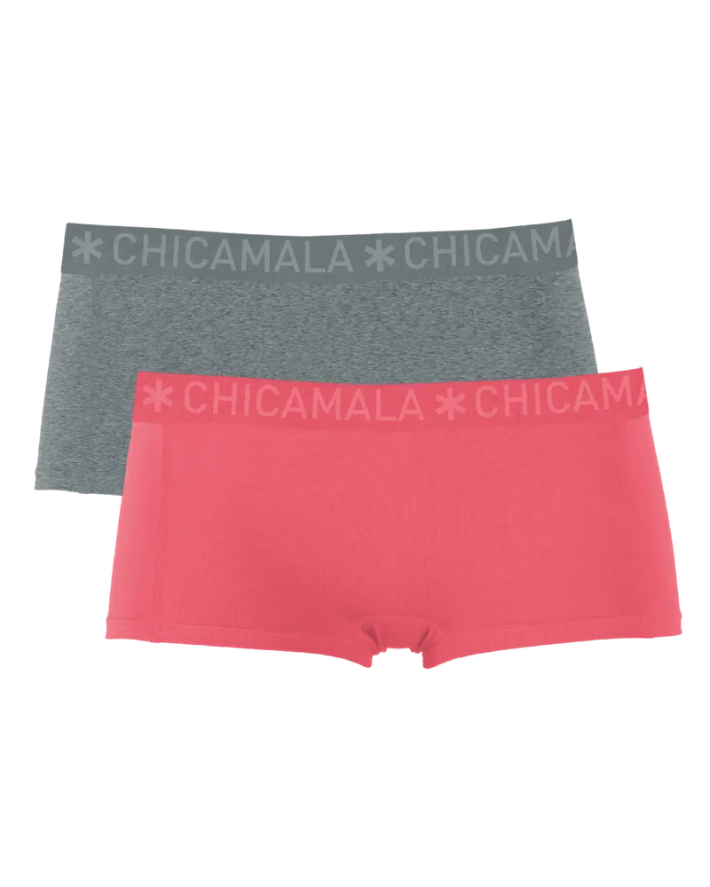 Muchachomalo Chicamala Boxershort 2er-Pack für Mädchen - Mehrfarbig Mehrfarbig