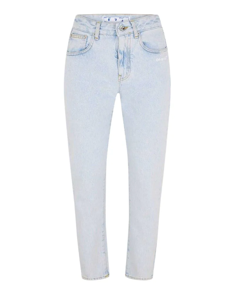 OFF-WHITE Off White - Jeans für Damen (Blau/Weiß Blau