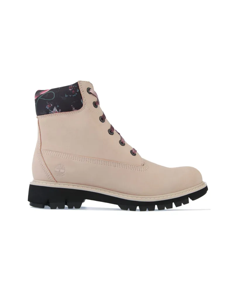 Timberland Boots Lucia Way 15cm  Pour Femme en Rose Rosé