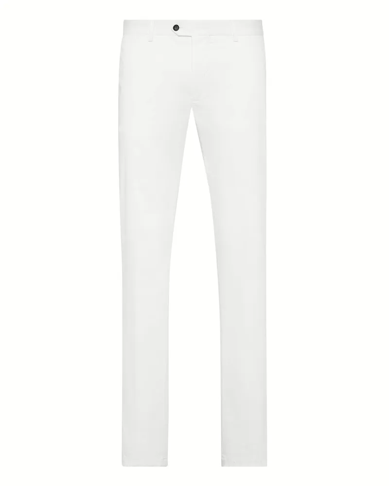 Philipp Plein Chino Hose Weiß