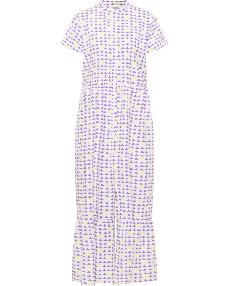 IZIA Robe maxi avec imprimé allover gaya Lila