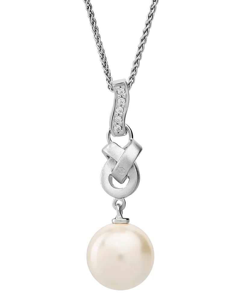 Orphelia Clara' Damenkette mit Anhänger aus 925er Sterlingsilber – Silber ZH-7515 Silber