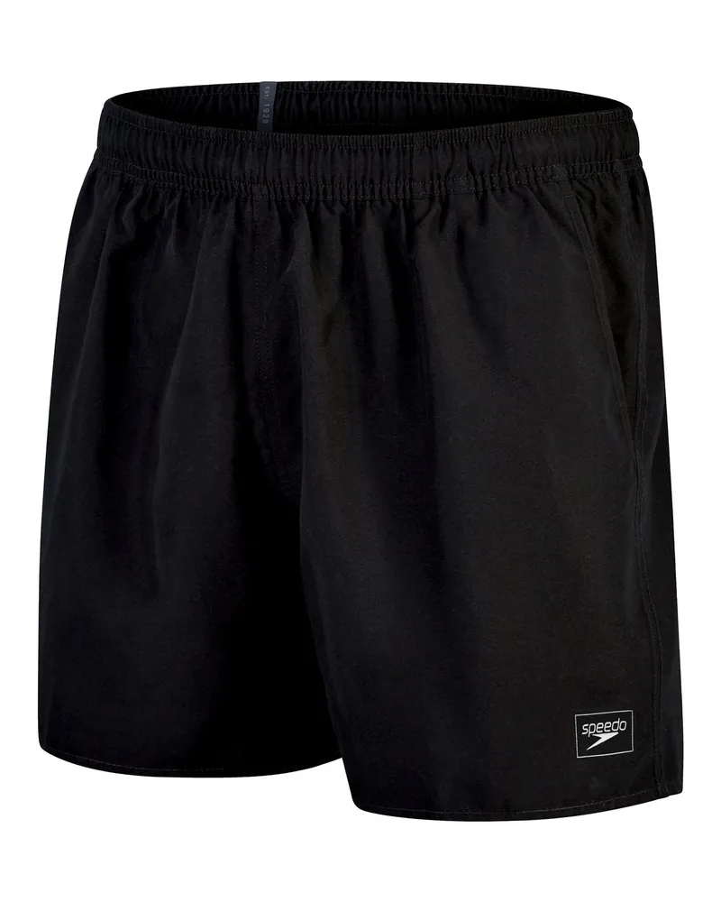 Speedo Prime Leisure" Badeshorts für Herren (Schwarz Schwarz