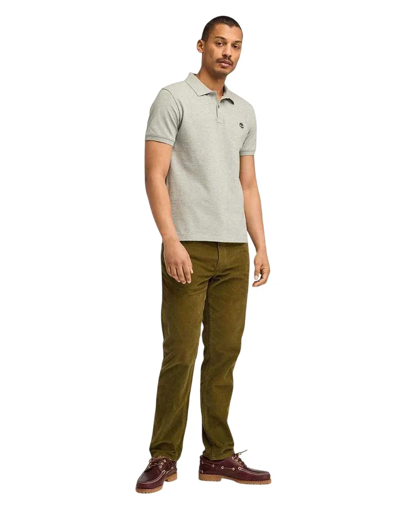 Timberland Oyster River" Poloshirt für Herren, Baumwolle (Grau Grau