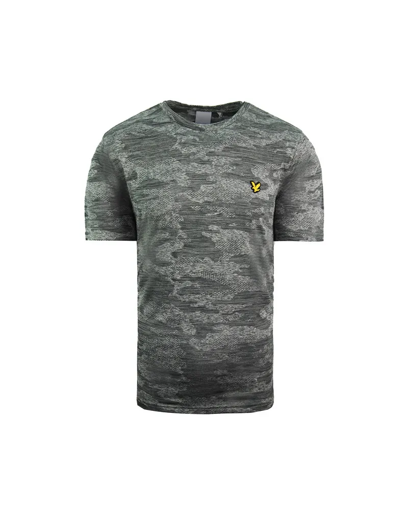 Lyle & Scott Camo Run Herren T-Shirt grün Grün