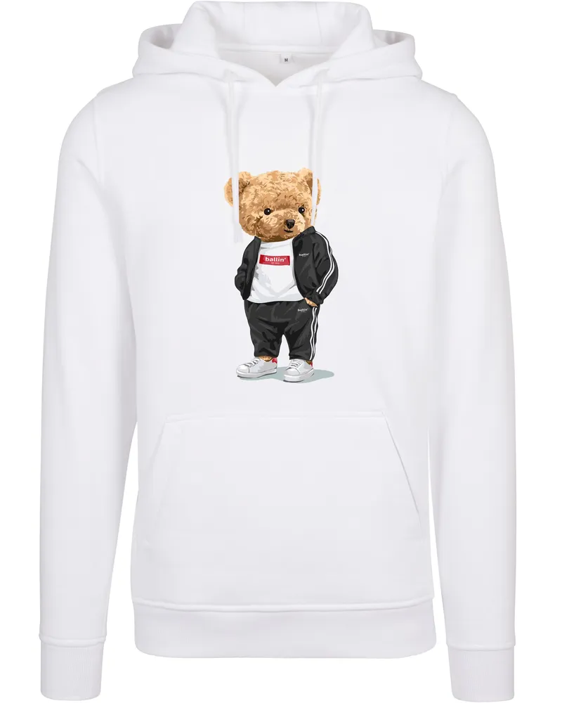 Ballin Bear Tracksuit Hoodie von  Est. 2013 in der farbe Weiss und in größe 3XL Weiß