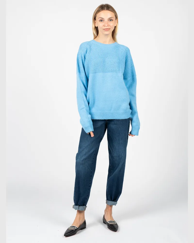 Silvian Heach Pullover Cinnamon Damen Blau Blau