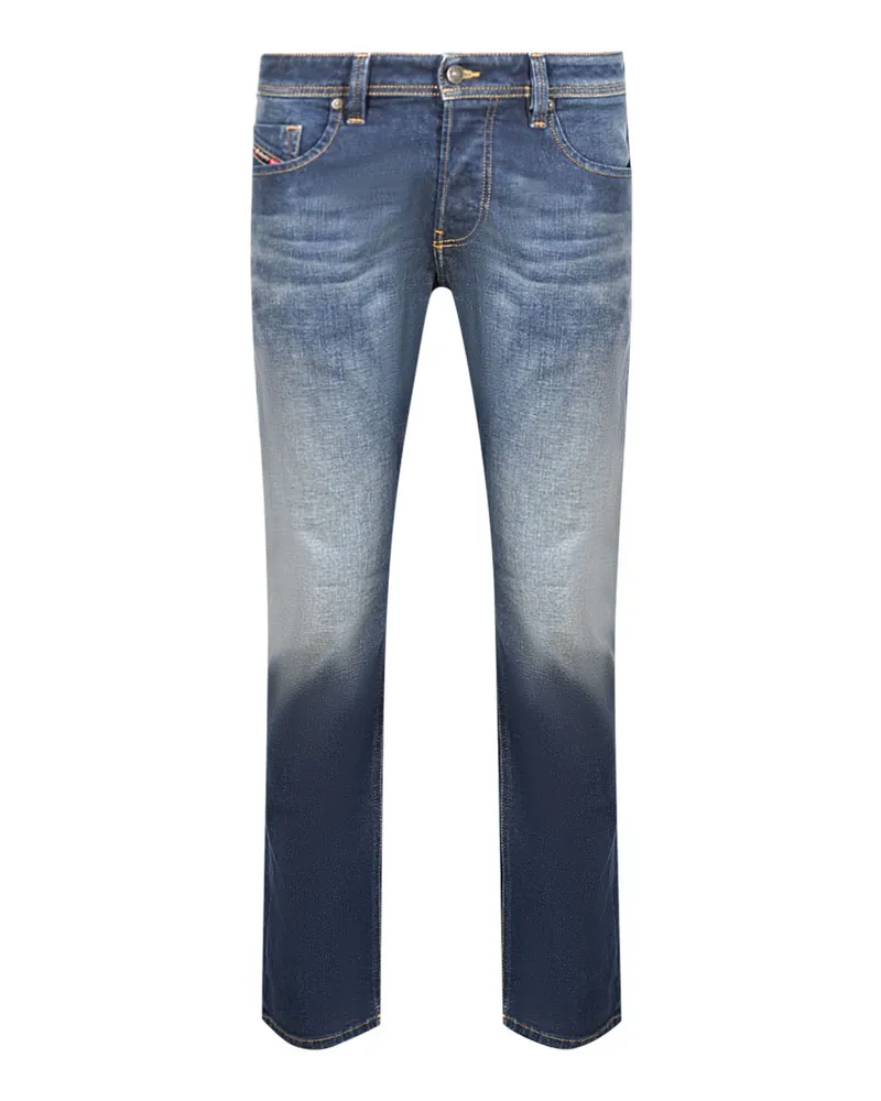 Diesel Larkee R19HN Dunkelblaue Jeans Blau