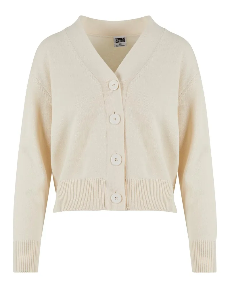 Urban Classics Strickjacke für Damen (Hell Sandfarben Wollweiß