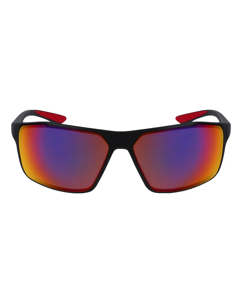 Nike Herren/Damen Unisex Sonnenbrille "Windstorm" (Schwarz Schwarz