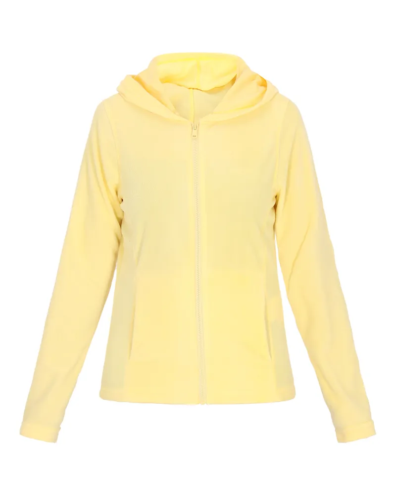 FAINA Fleecejacke Damen Höllengelb Gelb