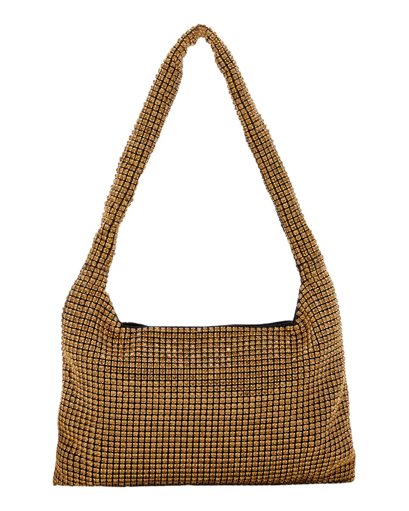 FAINA Handtasche Damen Gold Gold