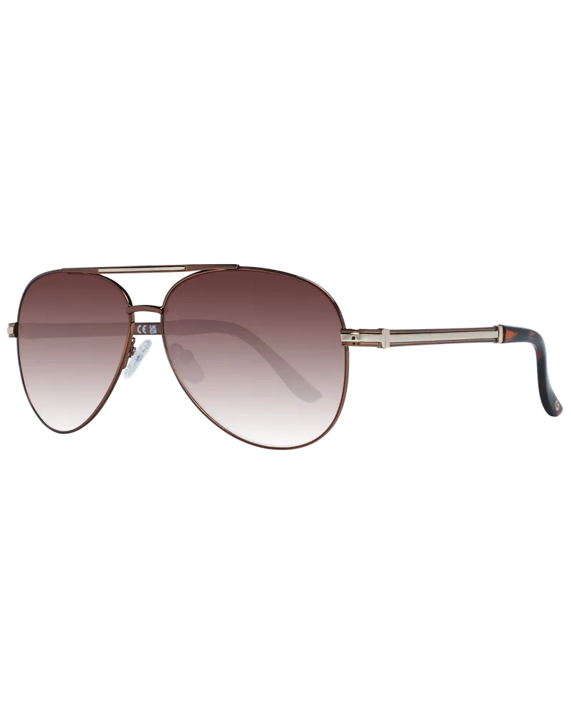 Guess Sonnenbrille GF0173 48F Braun Braun Verlauf Braun