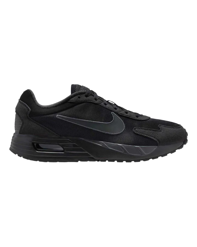 Nike Air Max Solo" Sneaker für Herren, Wildleder-Panel (Dreifaches Schwarz Schwarz