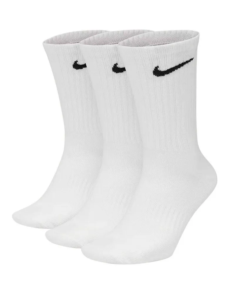 Nike Everyday" Socken für Herren/Damen Unisex, Dri-FIT (3er-Pack) (Weiß Weiß