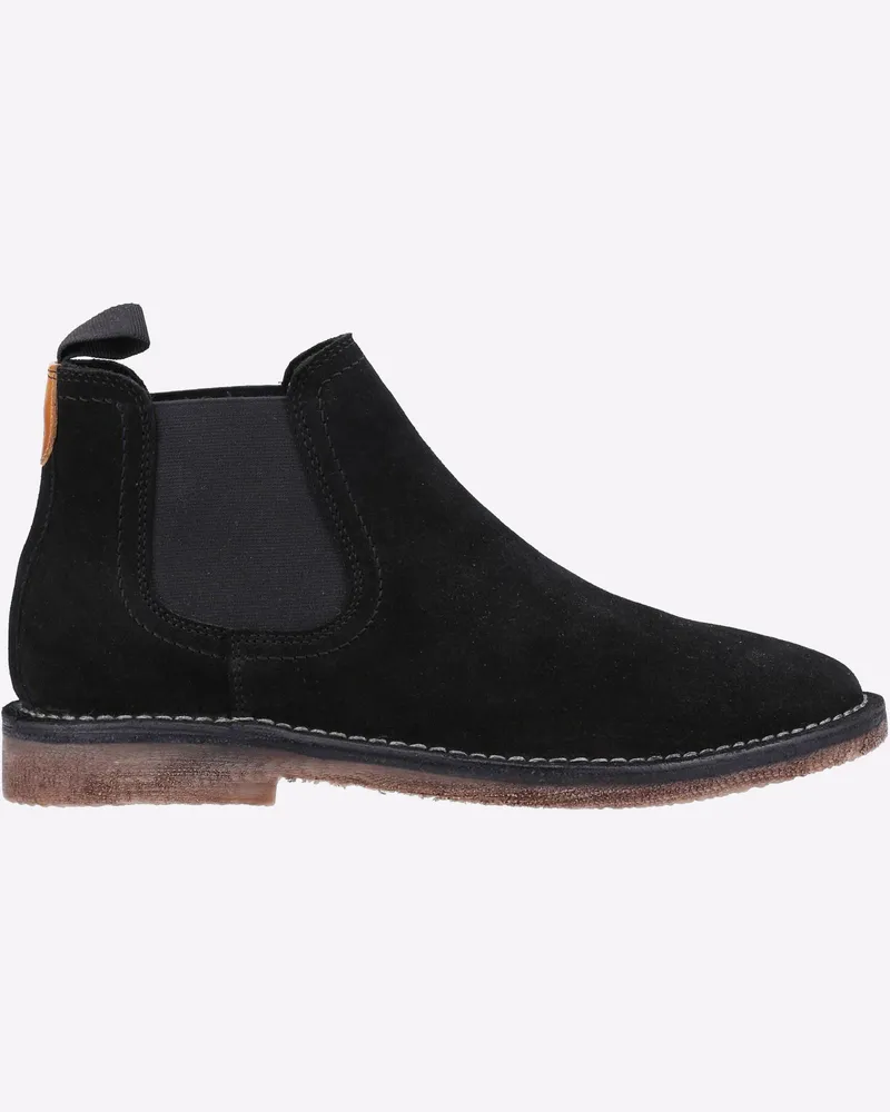 Hush Puppies Shaun Chelsea Herren Schwarz