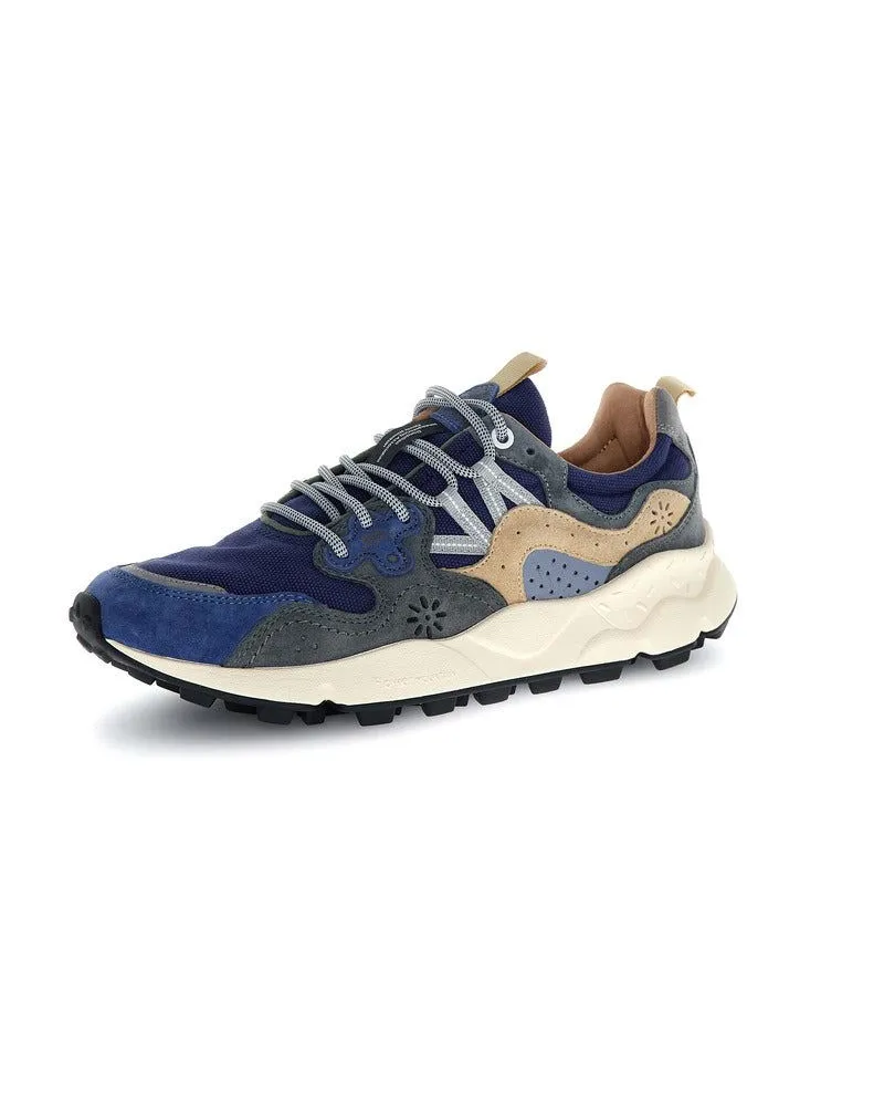Flower MOUNTAIN Yamano 3 Männerblaue Turnschuhe Blau