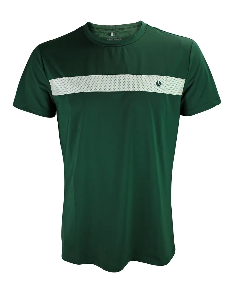 Björn Borg Ace Leichtgewichts-Performance-Tennis-Shirt für Herren Grün