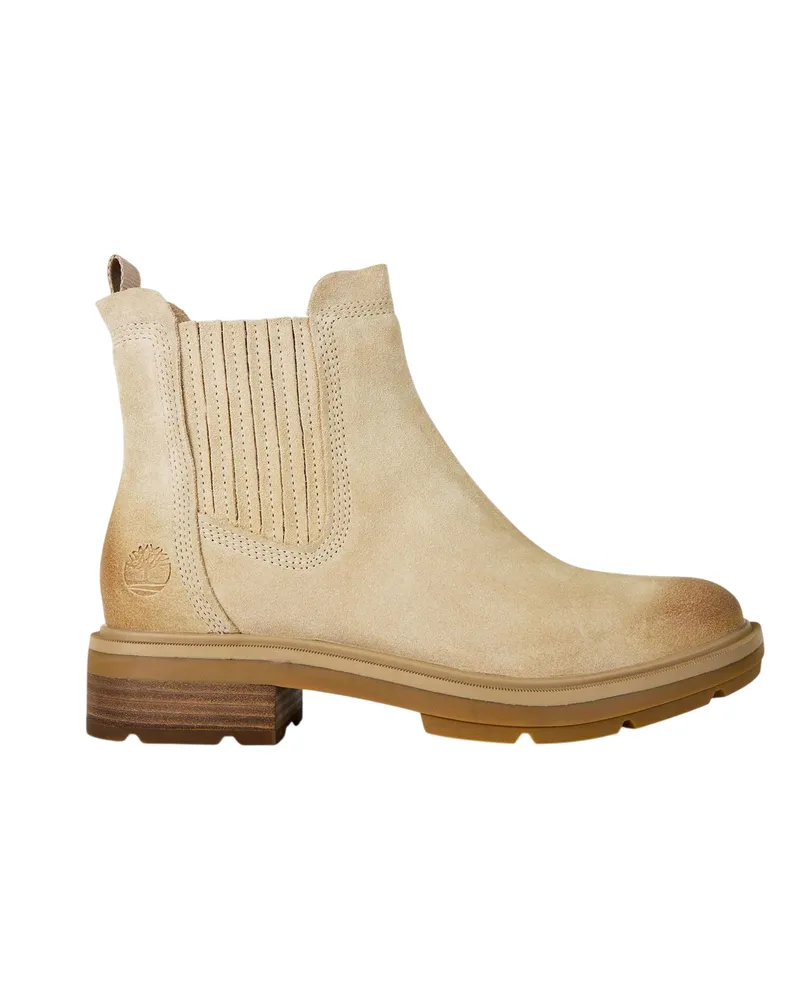 Timberland Brimfield" Stiefeletten für Damen, Wildleder, Blockabsatz (Hellbeige Beige