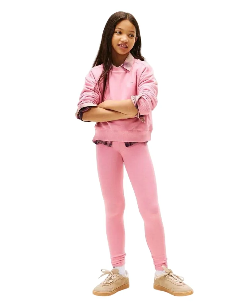 Tommy Hilfiger Sweatshirt & Jogginghose für Kinder (Pink Rosa