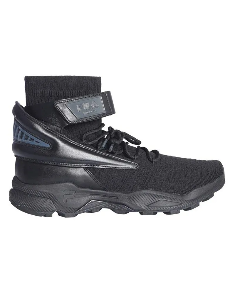 Fila Hi Top Mens Black Trainer Schwarz