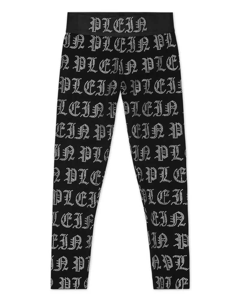 Philipp Plein Jogging-Leggings Gothic Plein Schwarz