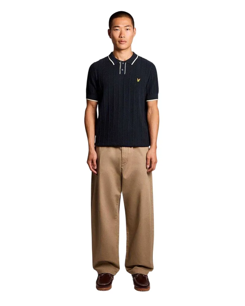 Lyle & Scott Poloshirt für Herren, Jerseyware, Piqué (Dunkel-Marineblau Marineblau