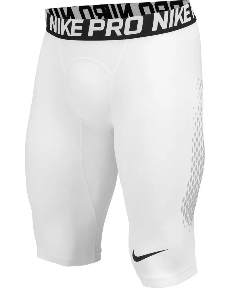 Nike Pro" Kompressions-Shorts für Herren, Training (Weiß Weiß