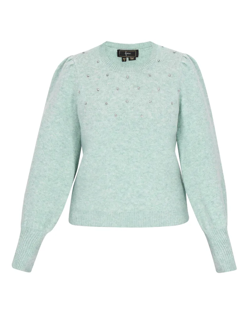 FAINA Pullover für Damen - Salbeigrün Salbeigrün