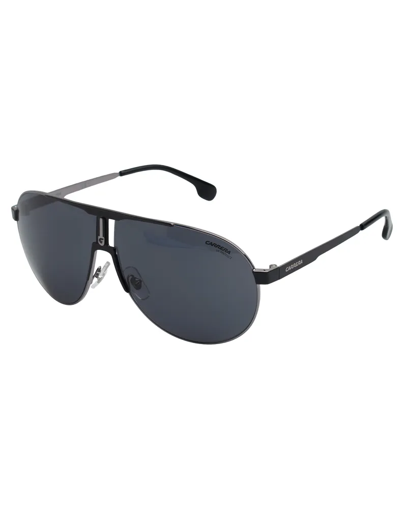 Carrera 1005S Piloten-Sonnenbrille für Damen und Herren Schwarz