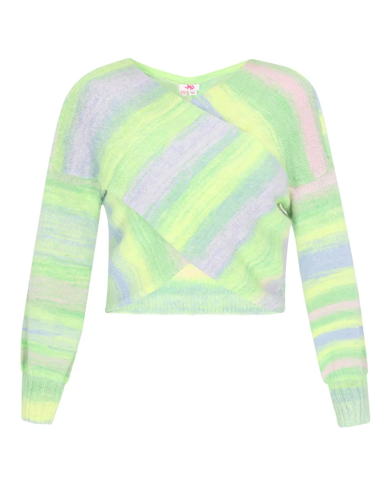 My Mo Pullover Frauen grün mehrfarbig Mehrfarbig