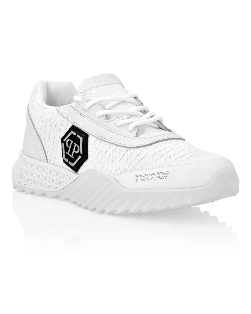 Philipp Plein Runner Sneaker Hexagon Weiß