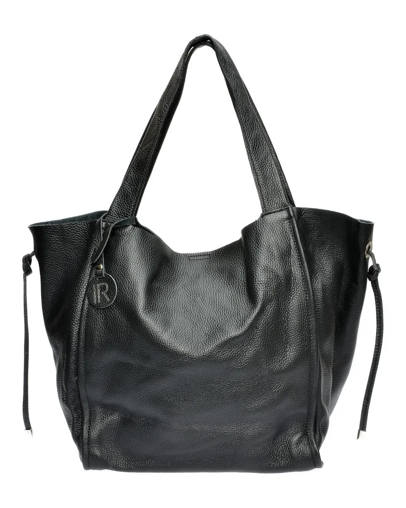 Isabella Rhea SCHWARZ Rindsledertasche Schwarz